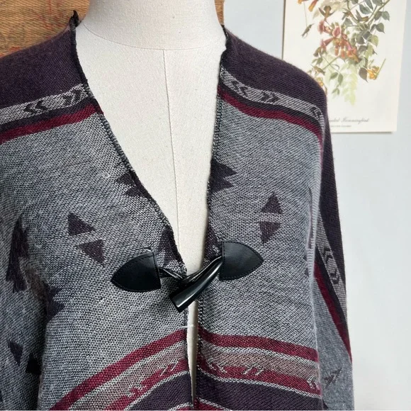 🍄5/$30 Southwestern Wrap Shawl - Picture 6 of 7